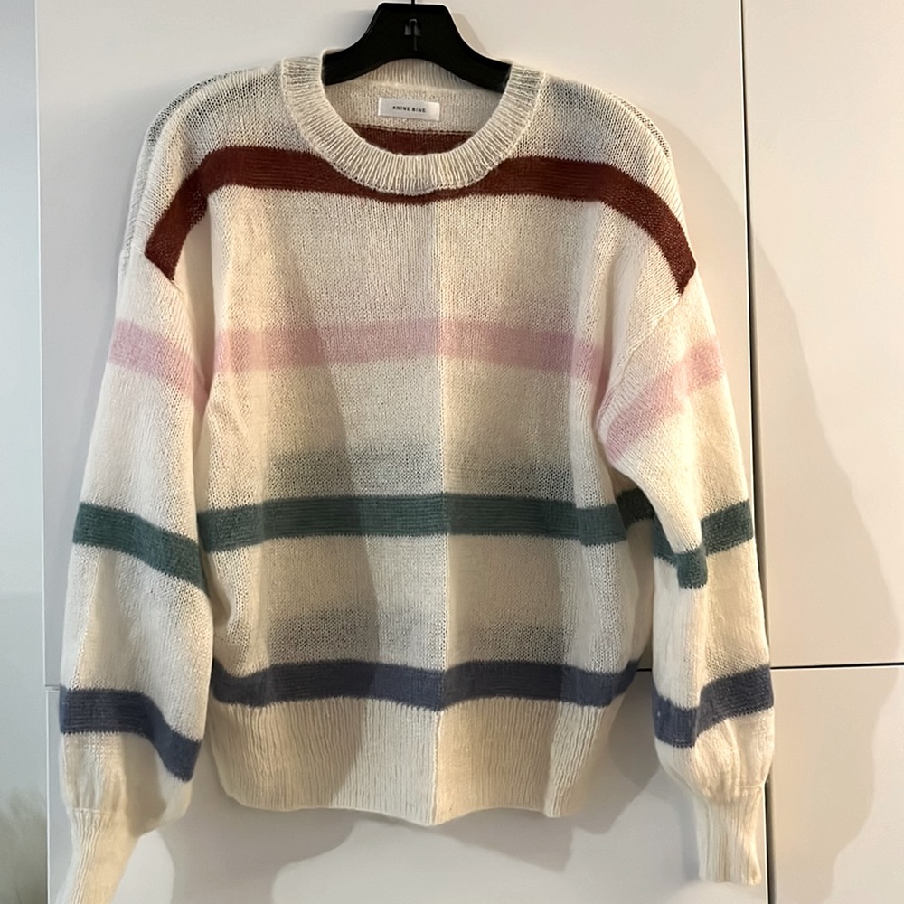 Stripe sweater, like new, XS